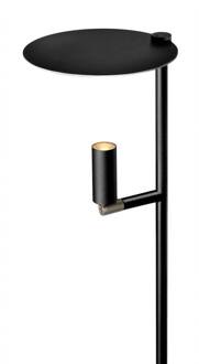 LED vloerlamp Kelly Spot verstelbaar zwart/nikkel zwart, nikkel