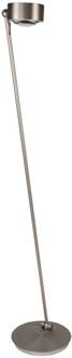 LED vloerlamp Puk Maxx Floor Mini, mat nikkel