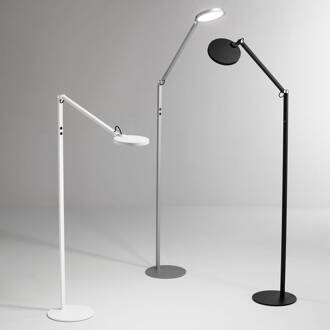 LED vloerlamp Regina, 1-lamp, wit