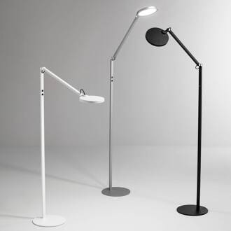 LED vloerlamp Regina, 1-lamp, zwart