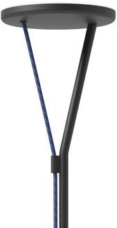 LED vloerlamp Rio, antraciet, dimbaar, 3.000 K