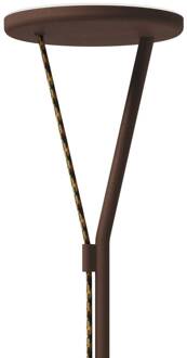 LED vloerlamp Rio, corten, dimbaar, 3.000K, metaal