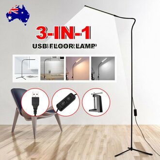 Led Vloerlamp Stand Leeslamp Tafel Bureaulamp Dimbare Verstelbare Praktische Led Studie Lamp Hedendaagse Verlichtingsarmaturen US