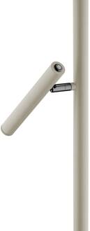 LED vloerlamp Streak, 2-lamps met dimmer, zand