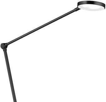 LED vloerlamp Thea-S gebarenbediening, zwart mat zwart