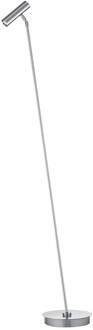 LED vloerlamp Tom Pro, mat nikkel, 1-lamp, CCT, dimmer
