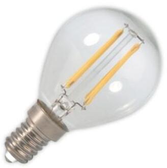 Led Volglas Filament Kogellamp 220-240v 2,0w 200lm E14 P45, Helder 2700k Cri80 Transparant