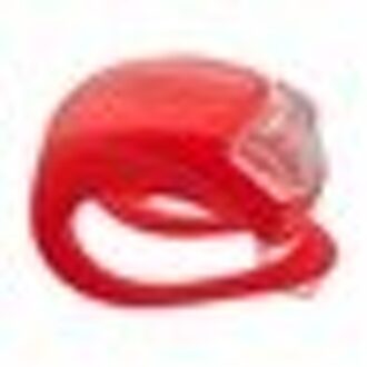 Led Voor Achter Wiel Fiets Kikker Licht 3 Model Fietsen Motorfiets Lamp Fiets Accessoires Outdoor Apparatuur Siliconen rood