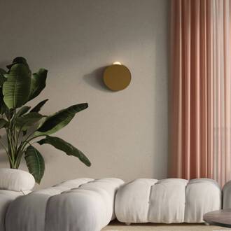 LED wandlamp Akoya, brons, 3000K, dimbaar