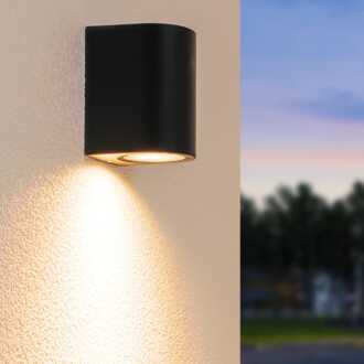 LED Wandlamp - Alvin - Zwart - 5W - IP44 - 2700K