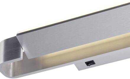 LED wandlamp Box, draaibaar geanodiseerd aluminium