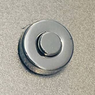 LED wandlamp Bug, dimbaar, chroom/alu chroom, aluminium, gesatineerd wit