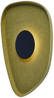 LED wandlamp Cozy, groen, vilt, 40 x 31 cm