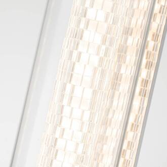 LED wandlamp ESPADA, gepolijst chroom Breedte 70 cm Metaal IP44 gepolijst chroom, helder