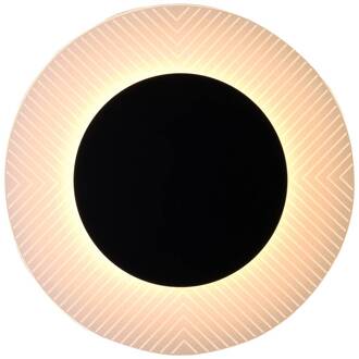 LED wandlamp Fantasia, zwart