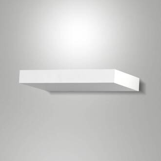 LED wandlamp Guia, wit, metaal, 24 cm breed
