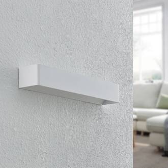 LED wandlamp Karam, 53 cm, wit, metaal, up/down