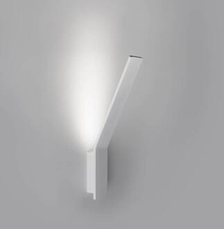 LED wandlamp Lama, 3.000 K, wit signaalwit (RAL 9003)