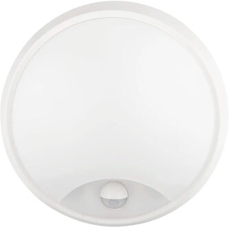 LED Wandlamp met Sensor - Kozolux Sorta - 20W 1600lm - Aanpasbare Lichtkleur 3in1 CCT - IP54 - Rond - Wit Helder/Koud wit;Warm wit;Natuurlijk wit