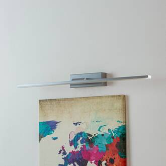 LED wandlamp Miroir 60 cm aluminium 4000K aluminium, Frost wit