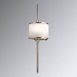 LED wandlamp Mona IP44 hoogte 55,9 cm vertind vertind, wit