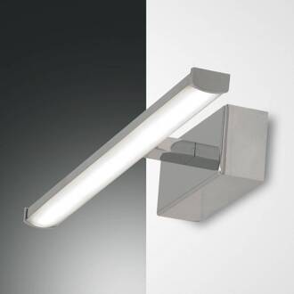 LED wandlamp Nala, chroom, breedte 30 cm