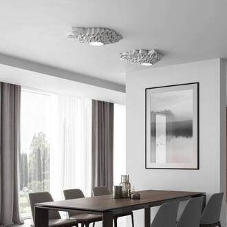 LED wandlamp Notredame, wit, 3.000 K, 63 x 56 cm