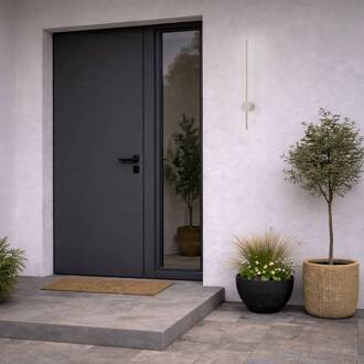 LED wandlamp Orla S, zand, aluminium, hoogte 65 cm zand, wit