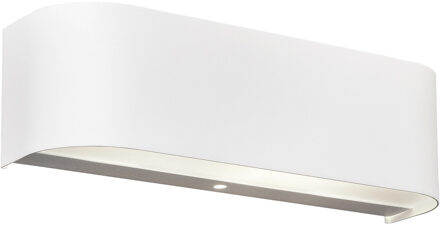 LED Wandlamp - Trion Rianoda - 6W - Warm Wit 3000K - Rechthoek - Mat Wit - Aluminium - OSRAM LEDs