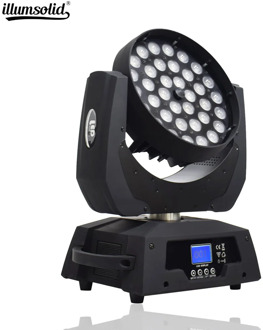 LED Wash Zoom Moving Head Light Lyre 36x12W Stage Lighting DMX512 For DJ Disco Party Bar Lights Fast Shipping