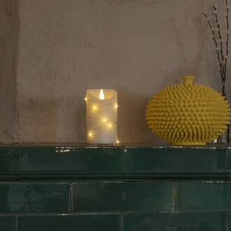 LED waskaars wit Lichtkleur warmwit 17,8 cm wit, zilver