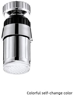 Led Water Kraan 5 Kleur Licht Temperatuur Sensor Water Tap Douchekop Keuken Badkamer Waterbesparende Kraan Filter Diffuser 7 kleur