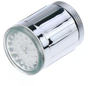 Led Water Kraan Douche 7 Kleur Tap Kraan Nozzle Head Light Kraan Led Change Temperatuursensor Keuken Badkamer Accessoires 1stk 11x7x2.5