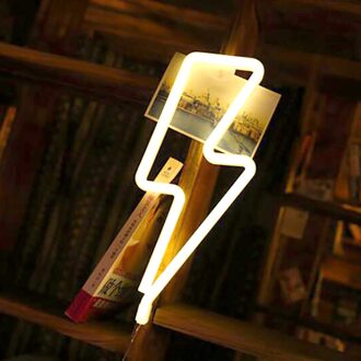 Led Waterdichte Lightning Neon Licht Wandlampen Batterij & Usb Powered Partij Bruiloft Venster Shop Home Decor Kinderkamer Night licht warm