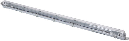 LED Waterdichte TL Armatuur - Velvalux Strela - 120cm - Enkel - Koppelbaar - Waterdicht IP65