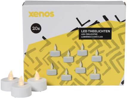 LED waxinelichten doos - set van 20