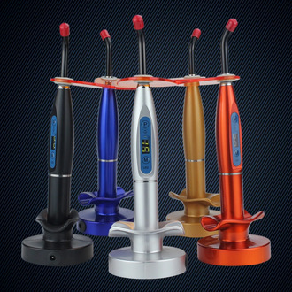 LED wireless curing light for dental products 1200mw Large capacity battery 2200 mAh Low battery warning