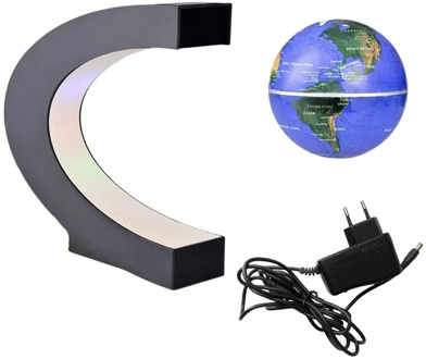 LED World Map Magnetic Levitation Floating Globe Home Electronic Antigravity Lamp Novelty Ball Light Birthday Decoration