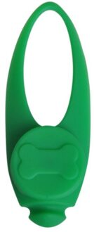 Led Zaklamp Hond Kat Kraag Gloeiende Hanger Night Veiligheid Pet Ketting Lichtgevende Heldere Decoratie Halsbanden Voor Honden groen