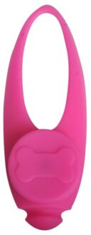 Led Zaklamp Hond Kat Kraag Gloeiende Hanger Night Veiligheid Pet Ketting Lichtgevende Heldere Decoratie Halsbanden Voor Honden Roze