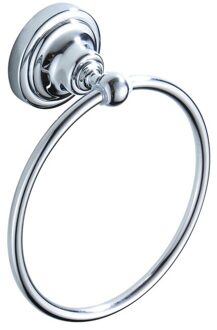 Ledeme Handdoekhouders Ronde Muur Gemonteerde Handdoek Houder Ringen Verchroomd Roestvrij Staal Badkamer Handdoekhouders Ring L1404