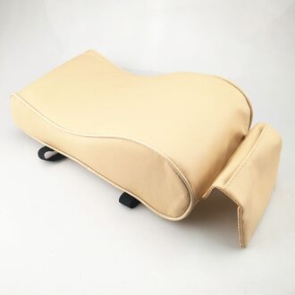 Lederen Auto Armsteun Middenconsole Pad Vorm Voor Jaguar Xf Xj Xjs Xk S-TYPE X-TYPE XJ8 Xjl XJ6 Xkr XK8 Xjs X320 X308 Beige