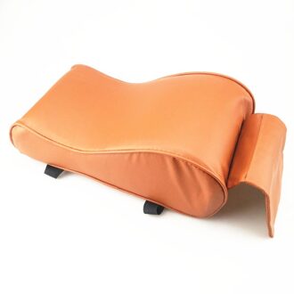 Lederen Auto Armsteun Middenconsole Pad Vorm Voor Jaguar Xf Xj Xjs Xk S-TYPE X-TYPE XJ8 Xjl XJ6 Xkr XK8 Xjs X320 X308 bruin