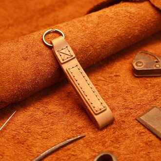 Lederen Auto Remote Key Case Cover Portemonnee Fob Voor Mazda 3 Alexa CX4 CX5 CX8 CX9 CX-30 3 Button Key Protector Shell Keychain bruin