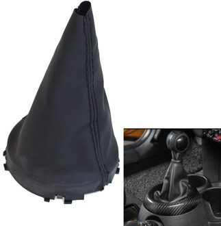 Lederen Auto Shift Pookknop Hendel Gaitor Boot Cover Frame Handleiding Voor Mini Cooper F55 F56 F54 F60
