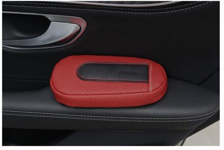 Lederen Been Kussen Knie Pad Autodeur Arm Pad Interieur Auto Accessoires Voor Suzuki Ignis Baleno Swift Sx4 vitara Rood