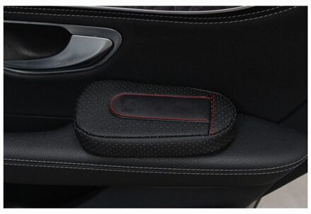 Lederen Been Kussen Knie Pad Autodeur Arm Pad Interieur Auto Accessoires Voor Suzuki Ignis Baleno Swift Sx4 vitara zwart