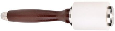 Lederen Carving Hamer Diy Craft Koeienhuid Punch Snijden En Nylon Hamer Tool Houten Handvat Tool Carving Craft Hamer type D