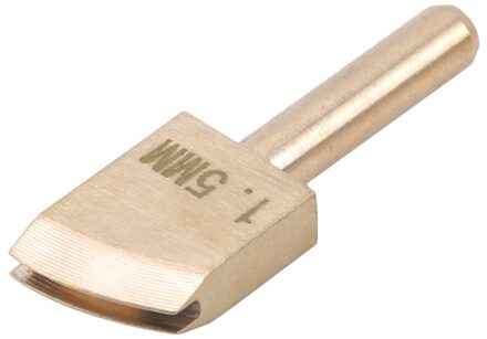 Lederen Elektrische Messing Soldeer Soldeerbout Tip Te Branden De Rand Lederen Craft Pers Rand Sluitmachine Lijn Pyrography Tool 1.5mm