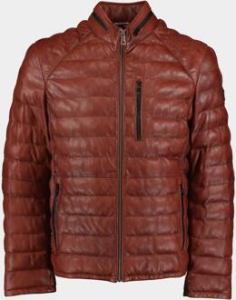 Lederen jack leather jacket 497/411 Bruin - 54